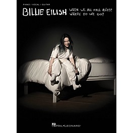 Hal Leonard Billie Eilish - When We All Fall Asleep, Where Do We Go? Piano/Vocal/Guitar Songbook