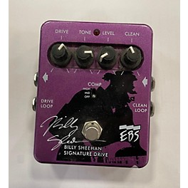 Used EBS Billy Sheehan Signature Overdrive Bass Effect Pedal