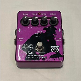 Used EBS Billy Sheehan Signature Overdrive Bass Effect Pedal