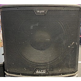 Used Alto Black 15in Active Subwoofer 2400W Powered Subwoofer