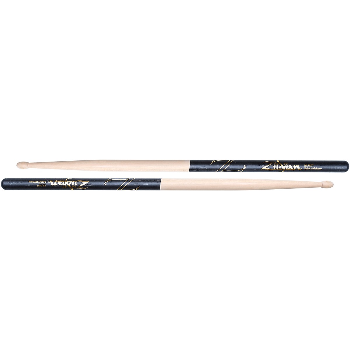 Zildjian Black DIP Drum Sticks 5B Wood Guitar Center