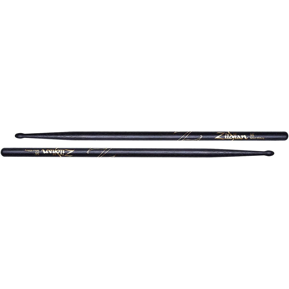 Zildjian Black Drum Sticks 5A Wood | Guitar Center