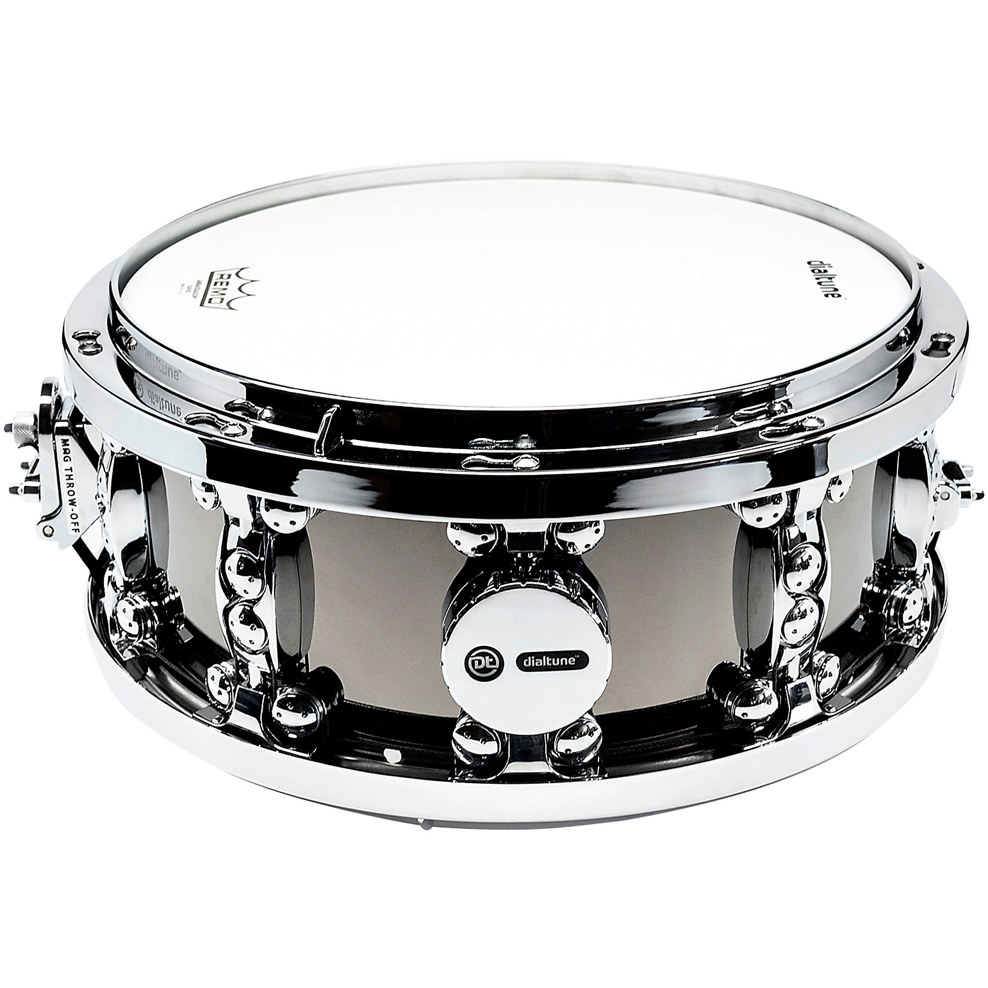 Dialtune Black Nickel over Brass Snare Drum Guitar Center