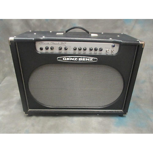 Used Genz Benz Black Pearl 30 2x12 Tube Guitar Combo Amp 