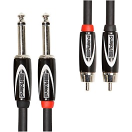 Roland Black Series Dual RCA-1/4" Interconnect Cable
