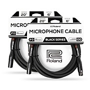 Black Series XLR Microphone Cable 20' 2-Pack