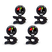 Snark Black Silver Snark Rechargeable Clip-on Tuner 4-Pack