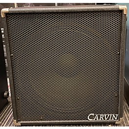 Used Carvin Black Tolex Single Input 1x15 Bass Cabinet