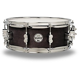 PDP by DW Black Wax Maple Snare Drum 14x5.5 Inch