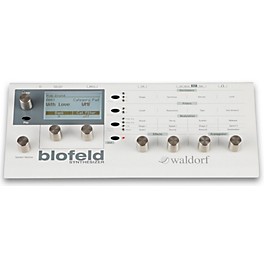 Open Box Waldorf Blofeld Desktop Synth Module Level 1 Cream