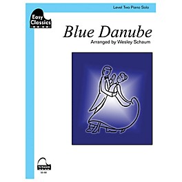 SCHAUM Blue Danube (easy) Educational Piano Series Softcover