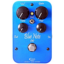 Open Box J.Rockett Audio Designs Blue Note Overdrive Guitar Effects Pedal