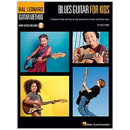 Hal Leonard Blues Guitar for Kids - A Beginner's Guide with Step-by-Step Instruction for Acoustic and Electric Guitar Book...
