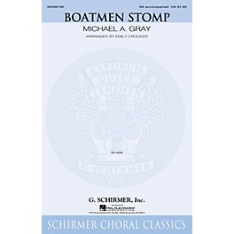 G. Schirmer Boatmen Stomp SA arranged by Emily Crocker