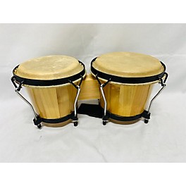 Used Stagg Bongo 6" And 7" Traditional Bongo Set Bongos