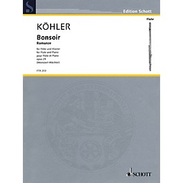 Schott Bonsoir, Op. 29 (Romance Flute and Piano Reduction) Woodwind Series Softcover