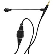 BoomPro Gaming, Work From Home, VoIP Headset Mic Add-on Black