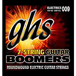 GHS Boomer 7-String Custom Light Electric Guitar Set (9-62)