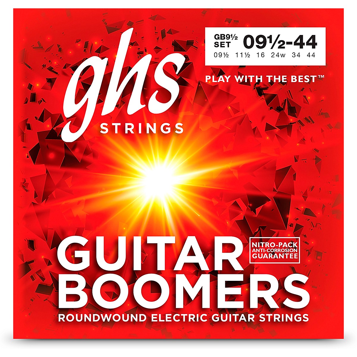 GHS Boomers GB9 1/2 Electric Guitar Strings Guitar Center