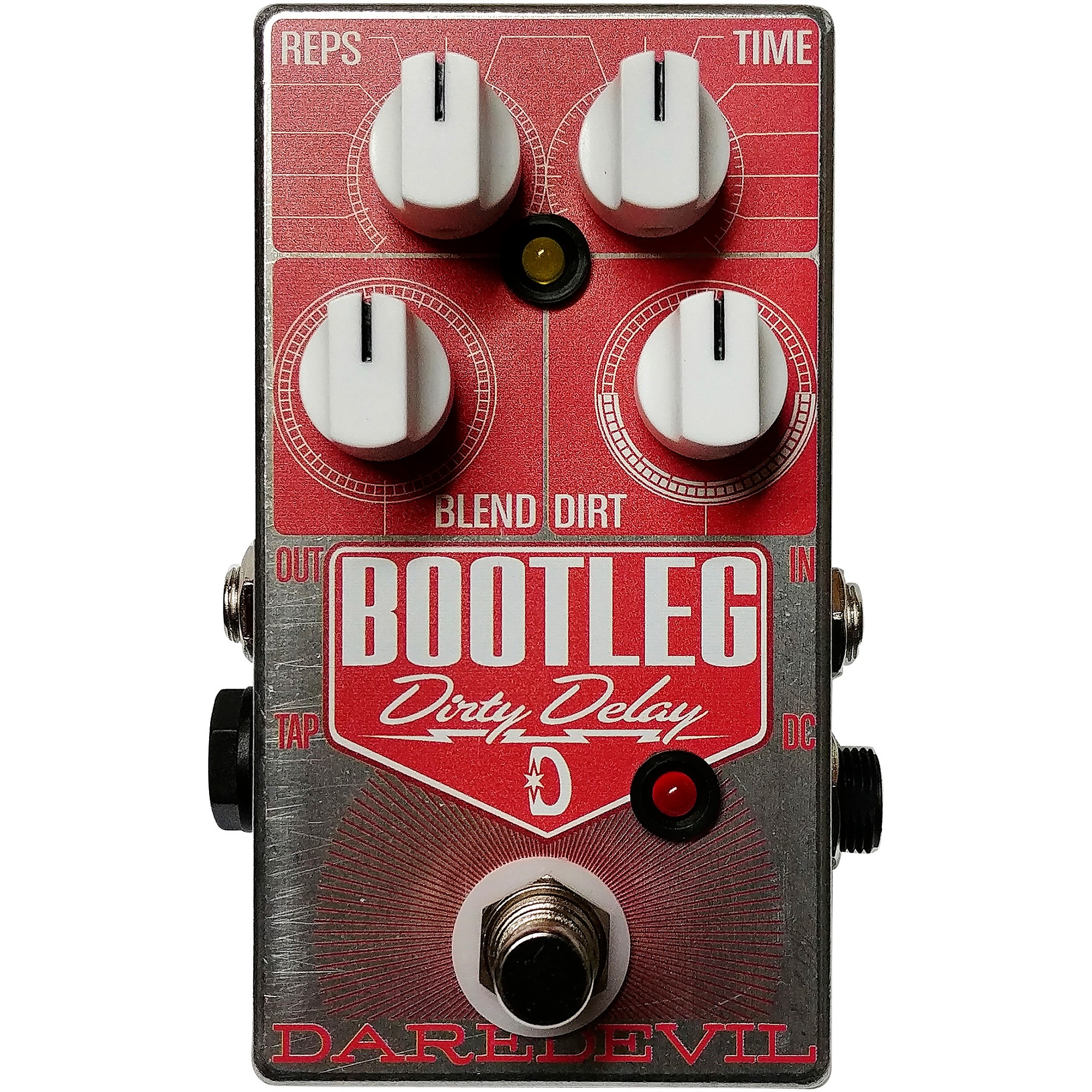Daredevil Pedals Bootleg Dirty Delay Effects Pedal Guitar Center