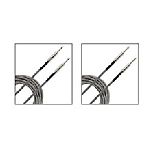 D'Addario Braided Instrument Cable 2-Pack