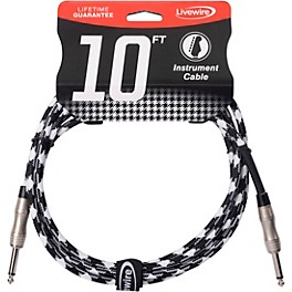 Livewire Braided Instrument Cable With Ergonomic Connectors