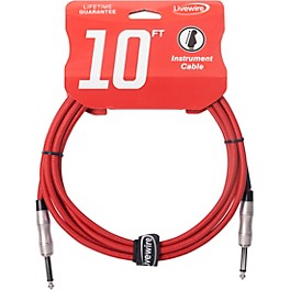 Livewire Braided Instrument Cable With Ergonomic Connectors