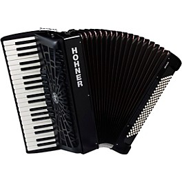 Blemished Hohner Bravo III 120 Accordion with Black Bellows Level 2 Black 197881158699