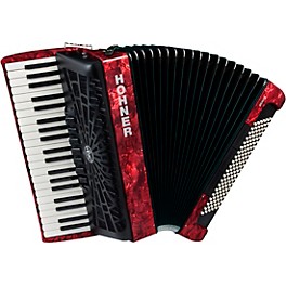 Blemished Hohner Bravo III 120 Accordion With Black Bellows
