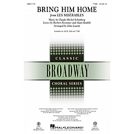 Hal Leonard Bring Him Home (from Les Misérables) TTBB arranged by John Leavitt