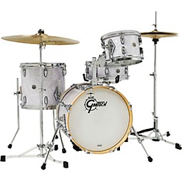 Gretsch Drums Brooklyn 4-Piece Micro Kit Shell Pack White Marine Pearl