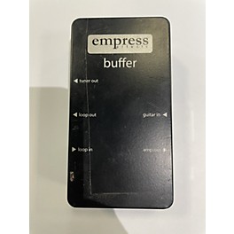 Used Empress Effects Buffer Analog I/O Interface Guitar Pedal