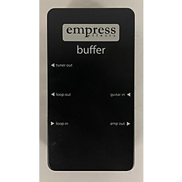 Used Empress Effects Buffer Analog I/O Interface Guitar Pedal