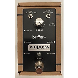Used Empress Effects Buffer+ Analog I/O Interface With Switchable Boost Guitar Pedal