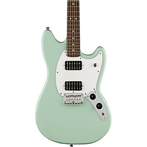 Squier Bullet Mustang HH 限量版电吉他冲浪绿色 |吉他中心