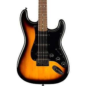 Squier Bullet Stratocaster HSS Hardtail Limited-Edition Electric Guitar With Black Hardware 2-Color Sunburst 