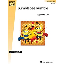 Hal Leonard Bumblebee Rumble Piano Library Series by Jennifer Linn (Level Late Elem)