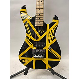 Used Kramer Bumblebee Striped Solid Body Electric Guitar