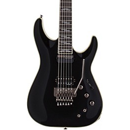 Blemished Schecter Guitar Research C-1 FR-S Blackjack 6-String Electric Guitar Level 2 Gloss Black 197881045555