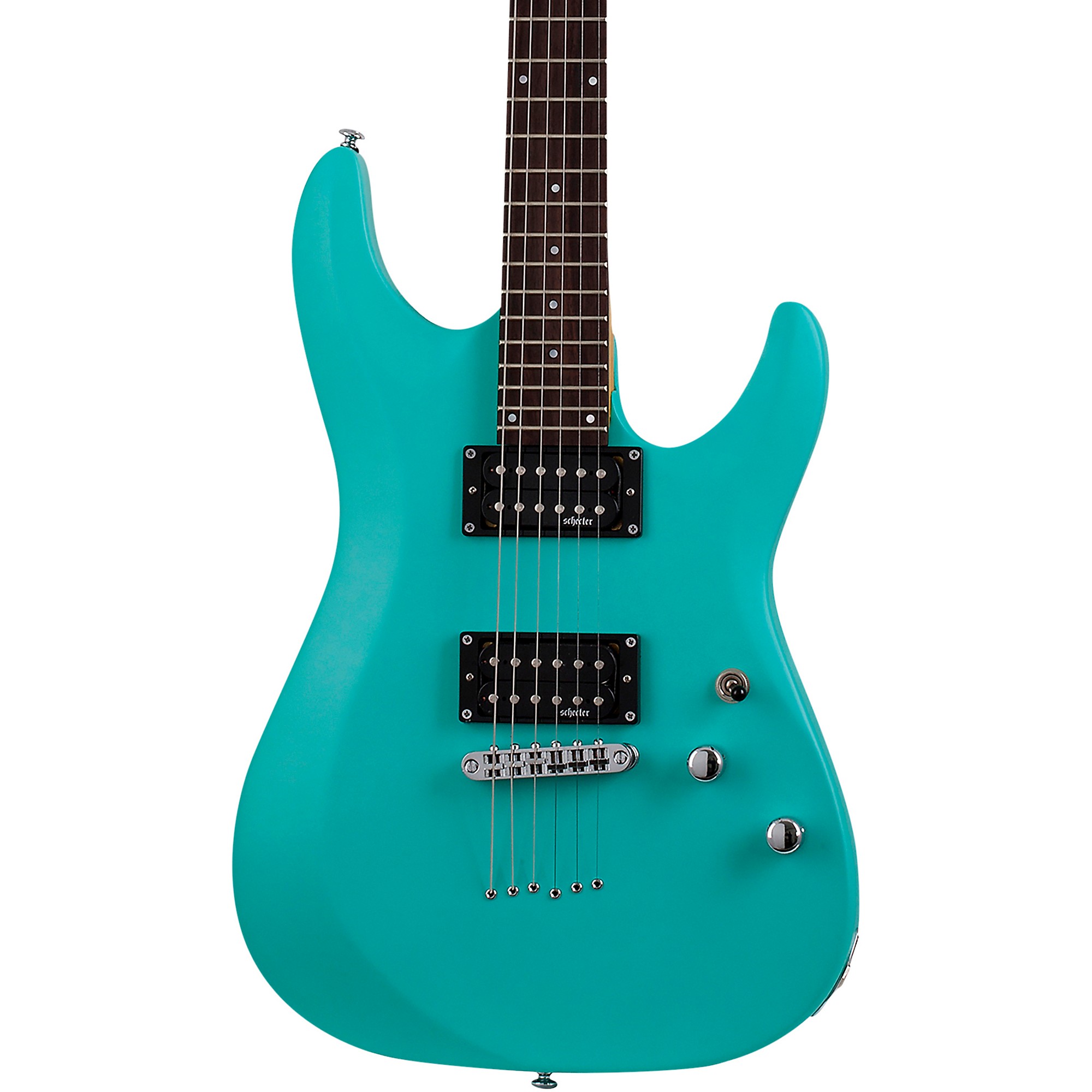 Schecter Guitar Research C-6 Deluxe Electric Guitar Aqua | Guitar Center