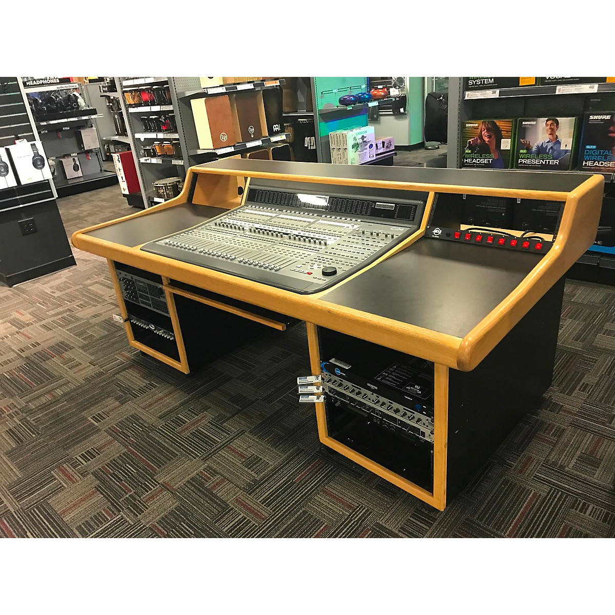 Used Avid C24 Console With Scs C24 2 Bay Desk Local Pickup Only