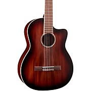 C4-CE Classical Acoustic-Electric Guitar Antique Charcoal Burst