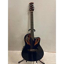 Used Ovation C44P Celebrity Elite Acoustic Electric Guitar