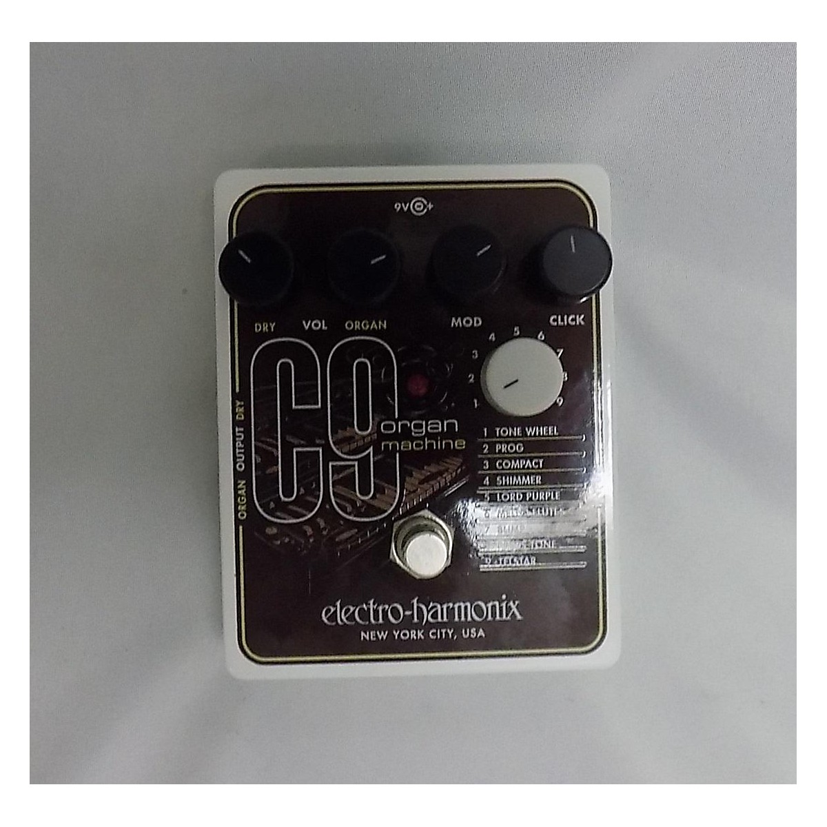 Used ElectroHarmonix C9 Organ Machine Effect Pedal Guitar Center