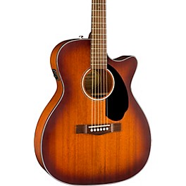 Blemished Fender CC-60SCE All-Mahogany Limited-Edition Acoustic-Electric Guitar Level 2 Satin Aged Cognac Burst 197881062149