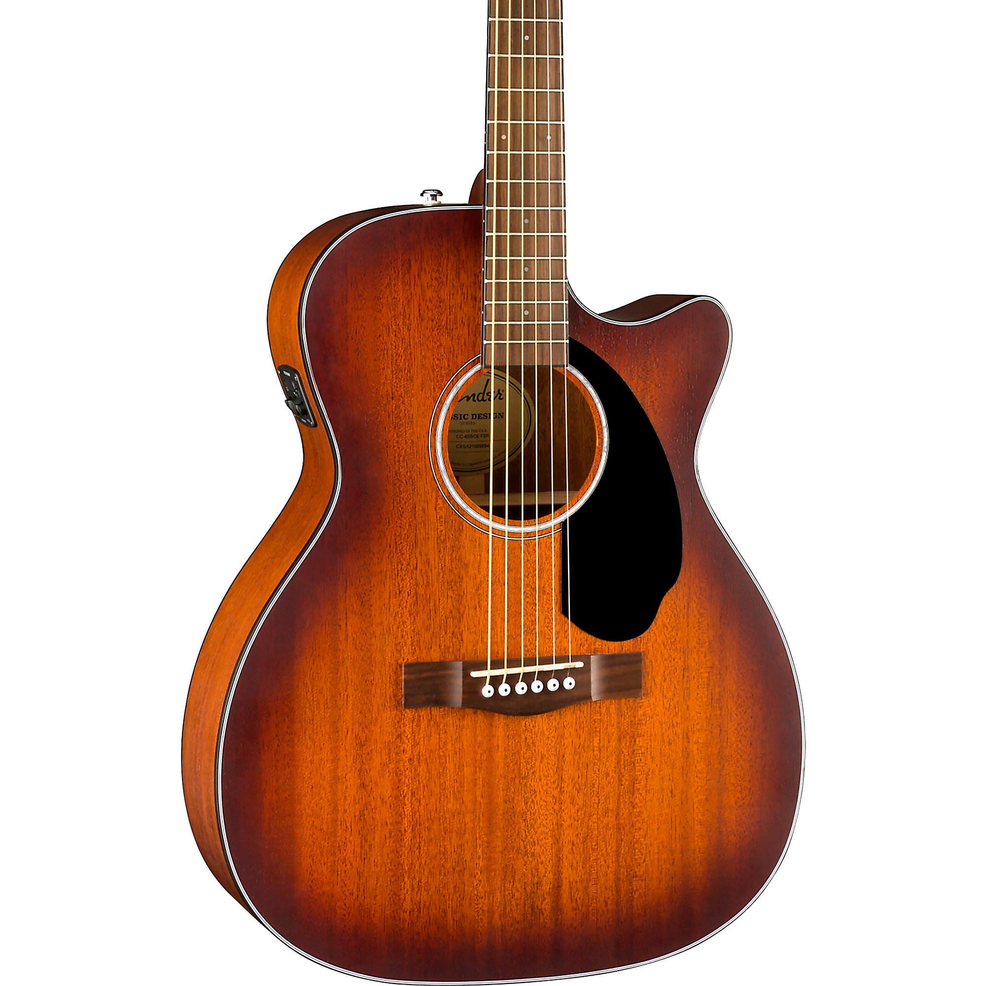  Fender CC 60SCE  All Mahogany Limited Edition Acoustic 