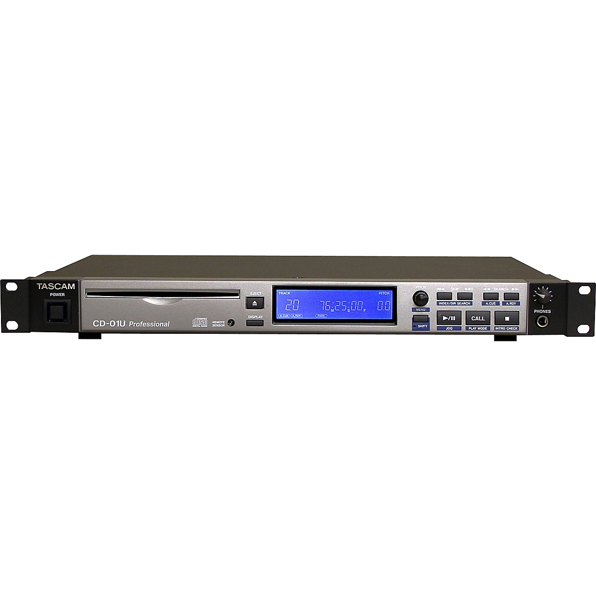 Tascam CD01U Pro 1Rackspace CD Player Guitar Center