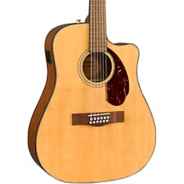 Blemished Fender CD-140SCE 12-String Dreadnought Acoustic-Electric Guitar Level 2 Natural 197881205188