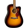 Fender CD-140SCE Dreadnought Acoustic-Electric Guitar With Case Sunburst