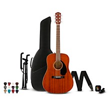 Fender CD-60S All-Mahogany Acoustic Guitar Pack -
